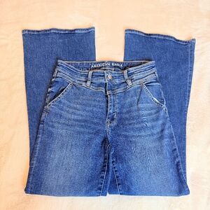 American Eagle Super High Rise Flare Jeans
